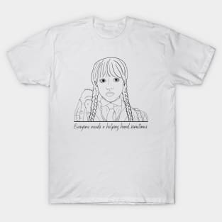 everyone needs a helping hand sometimes T-Shirt